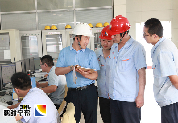 魏忠勋到济矿民生热能公司检查指导安全生产管理工作