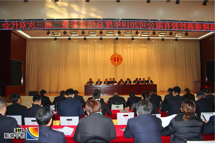 2019年1月24日，落陵盛源公司召开2018年度总结表彰暨二届三次双代会（张芃芃）01.jpg