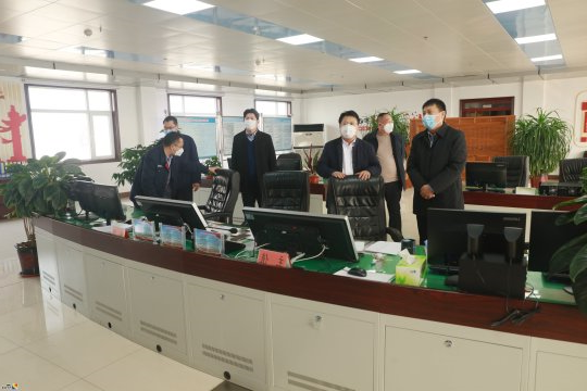 张广宇到阳城煤电督导疫情防控和安全生产