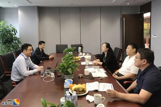 张广宇到中国船舶工业贸易上海有限公司调研