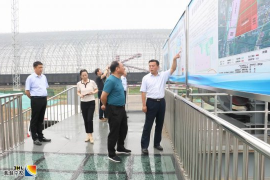 镇江市港口发展集团到济矿物流公司考察调研