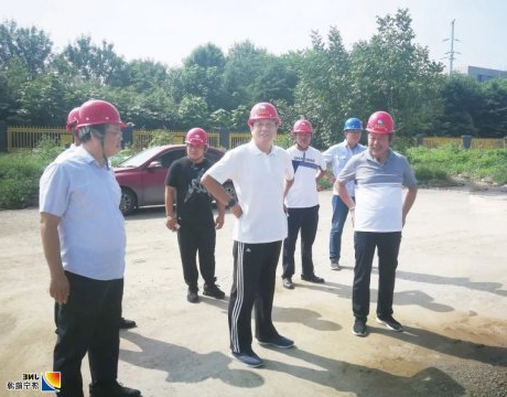 张广宇到山东信发液压项目建设现场调研