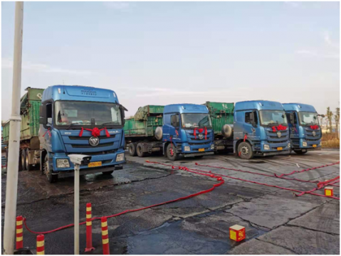 新能源国六燃气车投入运营 安居煤矿开启绿色运输新模式