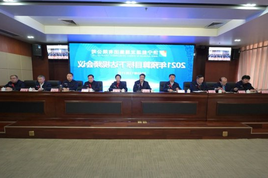 集团公司召开2021年预算目标下达视频会议