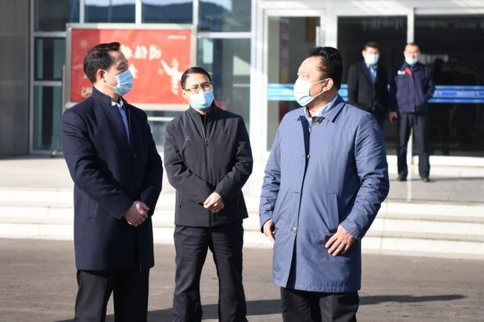 郑士民到金桥煤矿督导安全生产工作