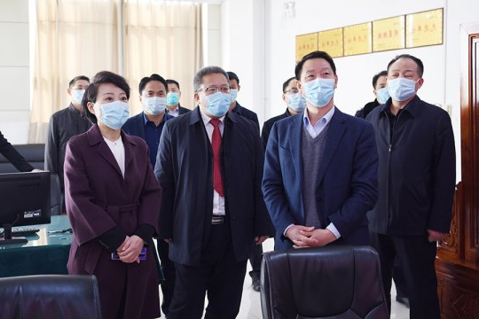 董冰到金桥煤矿督导安全生产工作