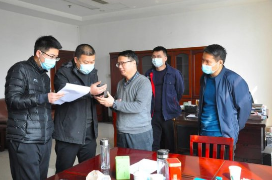 济宁市纪委安保维稳督导组到花园煤矿检查工作