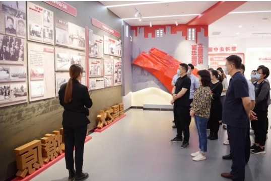 集团公司开展“学党史、转作风、见行动”总体国家安全观参观活动