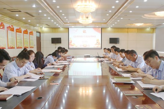 阳城煤电召开党史学习教育工作推进会