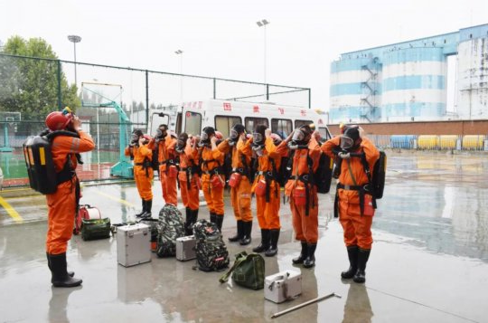 济矿集团救护中队获评特级矿山救护队