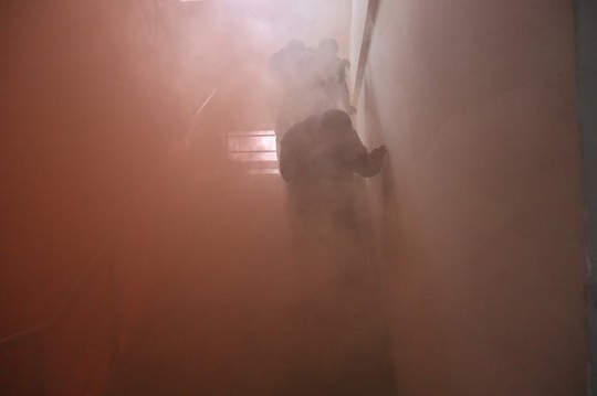 龙拱港开展“冬季四防”应急演练