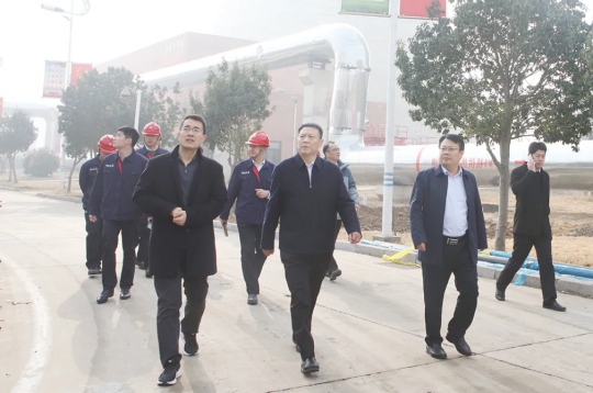 张广宇到阳城煤电督导重点项目建设