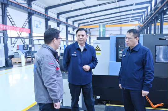 张广宇到精密制造产业园检查指导工作