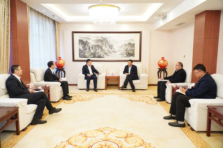 张广宇带队先后拜访多家金融机构，深化项目合作