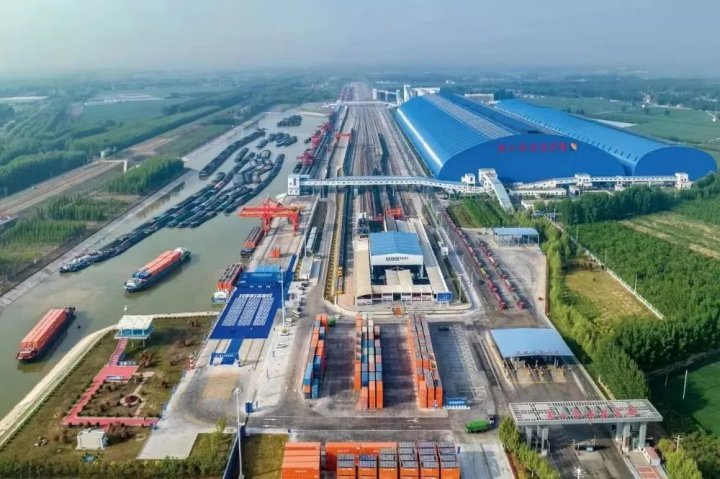 283.77万吨！梁山港单月集疏港量再创新纪录