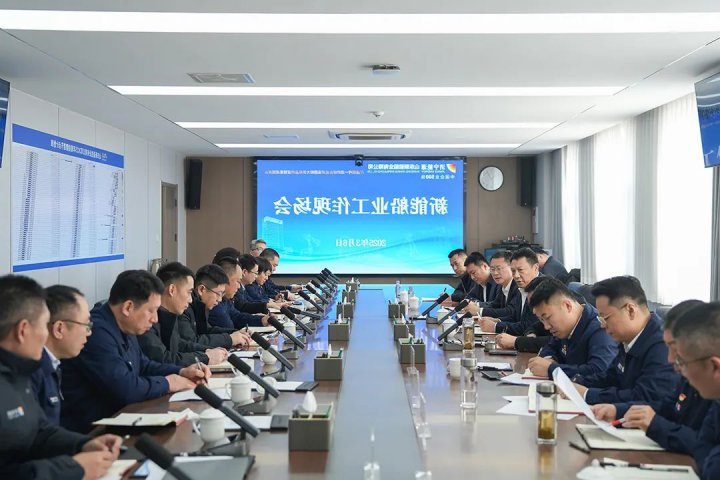 张广宇带队到新能船业召开现场推进会