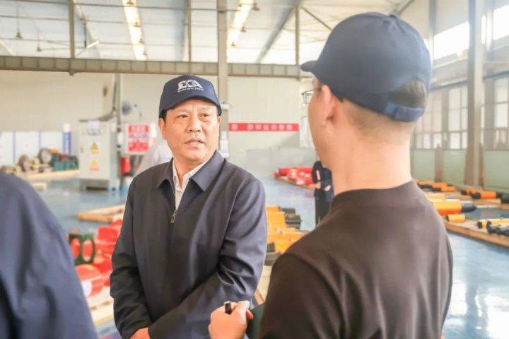 张广宇到精密制造产业园调研指导工作