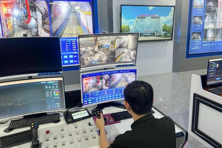 金桥煤矿单轨吊无人驾驶应用驶入智能化运输“新轨道”