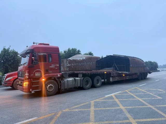 港航金属公司自主完成首批船体分段交付